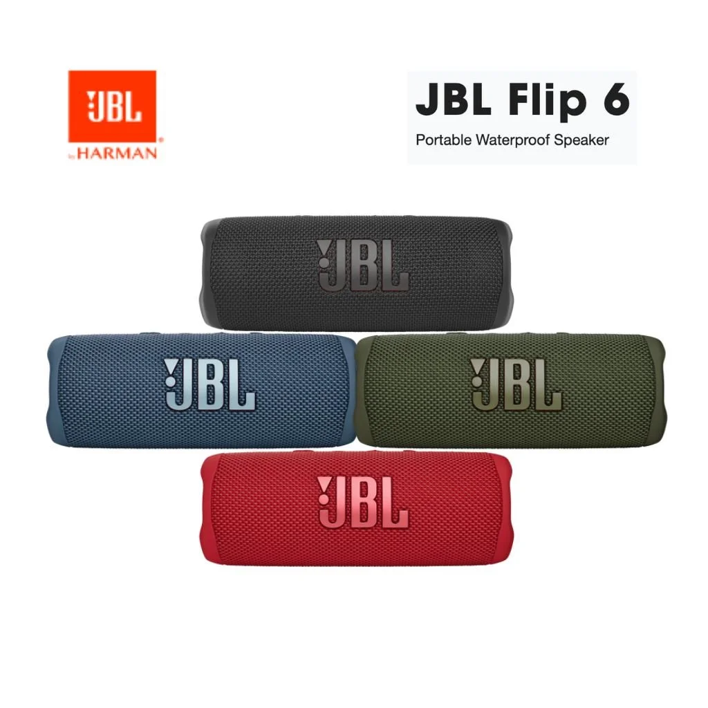 JBL Flip 6 - portable waterproof speaker - Singapore Warranty